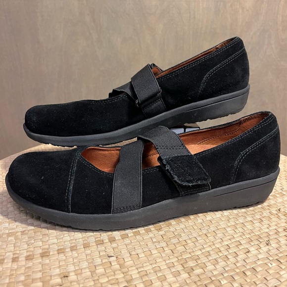 Vionic Shelby Mary Jane Black Suede size 8 - Picture 5 of 11
